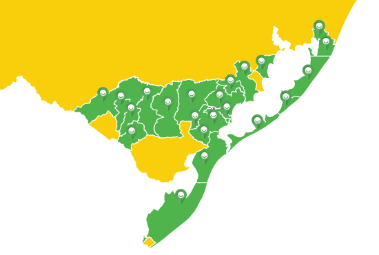 mapa de cobertura